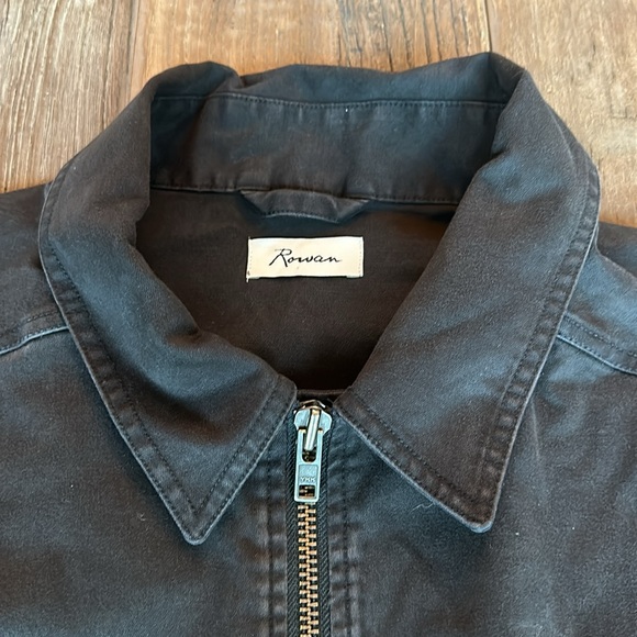 Rowan: DILLON MID-CENTURY TWILL BOMBER JACKET - Picture 6 of 12